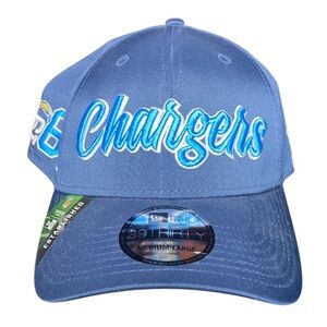 Los Angeles Chargers Cap New Era 39Thirty Stretch 2019 Home Sideline Hat Sz: M/L